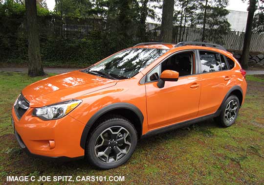 tangerine orange Crosstrek