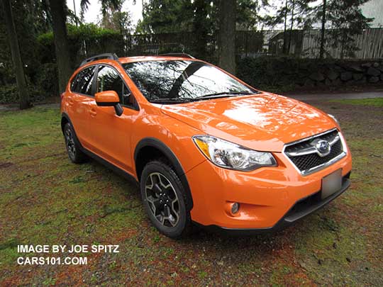 2015 Crosstrek, tangerine orange