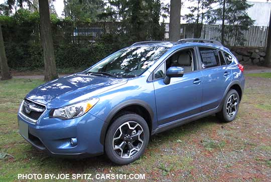 2015 Quartz Blue Subaru Crosstrek