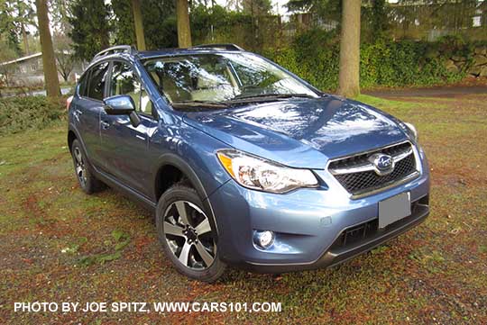 2015 Subaru Crosstrek Hybrid, Quartz Blue shown