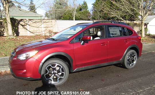 venetian red 2015 Subaru Crosstrek