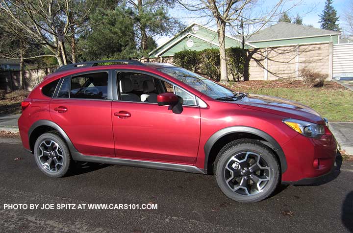 2015 Crosstrek, venetian red shown