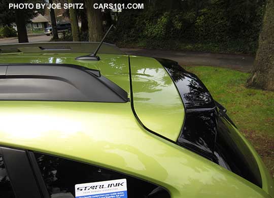 new for 2015- Crosstrek Hybrid trailing back edge rear spoiler