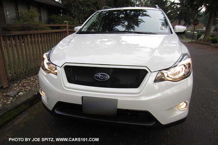 2015 Crosstrek optional Sport Mesh Grill, crystal white