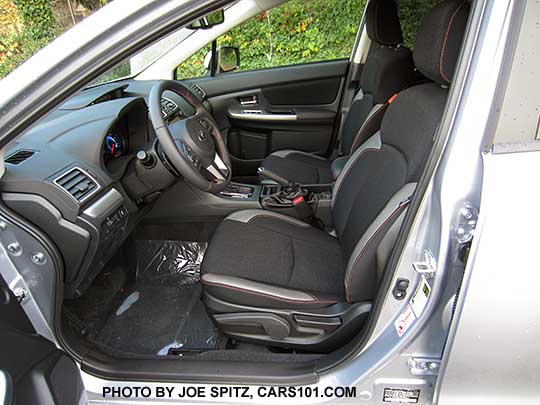 2016 Subaru Crosstrek Hybrid cloth interior