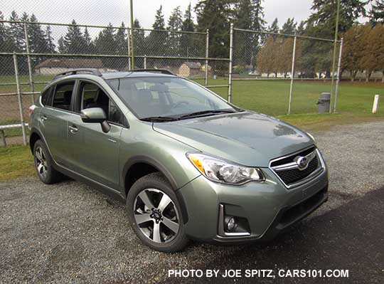 2016 Subaru Crosstrek Hybrid Touring, Jasmine Green color