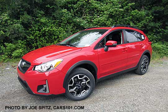 2016 Subaru Crosstrek Premium Special Edition.  Only 1500 made, available June 2016.  All are pure red
