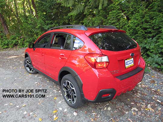 2016 Subaru Crosstrek Premium Special Edition. Pure Red.  Only 1500 made, available June 2016.