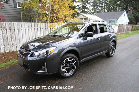 2016 Subaru Crosstrek Premium, dark gray color