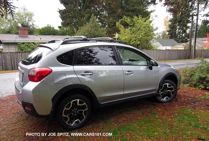 2016 Subaru Crosstrek Limited, Ice Silver color shown