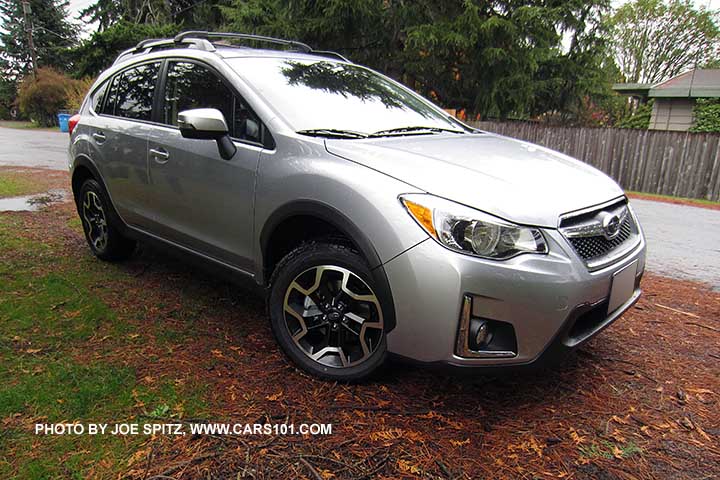 2016 Subaru Crosstrek Limited, Ice Silver color shown