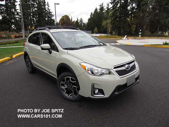 2016 Subaru Crosstrek Limited, Desert Khaki color shown