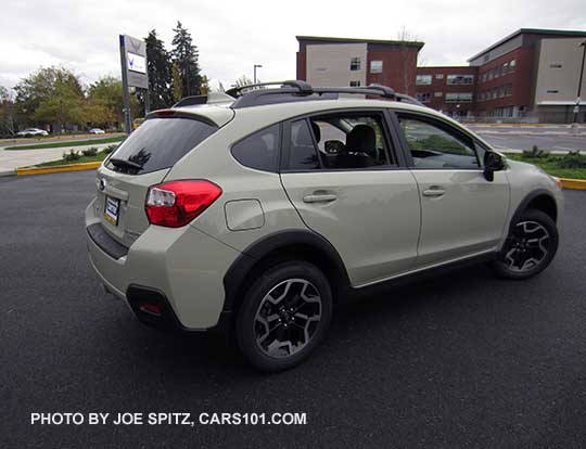 2016 Subaru Crosstrek Limited, Desert Khaki color shown