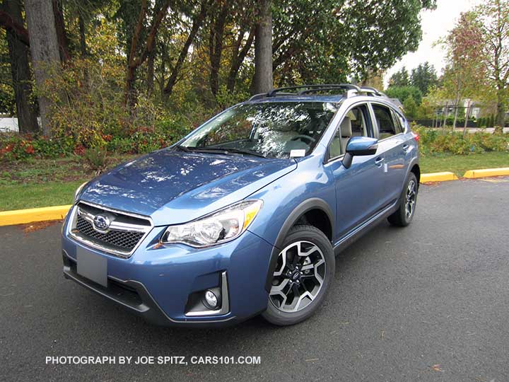 2016 Subaru Crosstrek Limited, Quartz Blue color shown