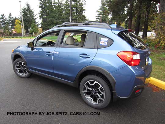 2016 Subaru Crosstrek Limited, Quartz Blue color shown