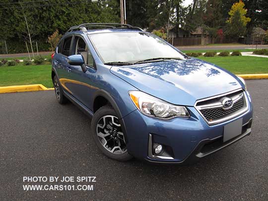 2016 Subaru Crosstrek Limited, Quartz Blue color shown