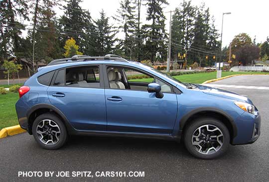 2016 Subaru Crosstrek Limited, Quartz Blue color shown