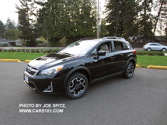 2016 Crosstrek Premium, black color