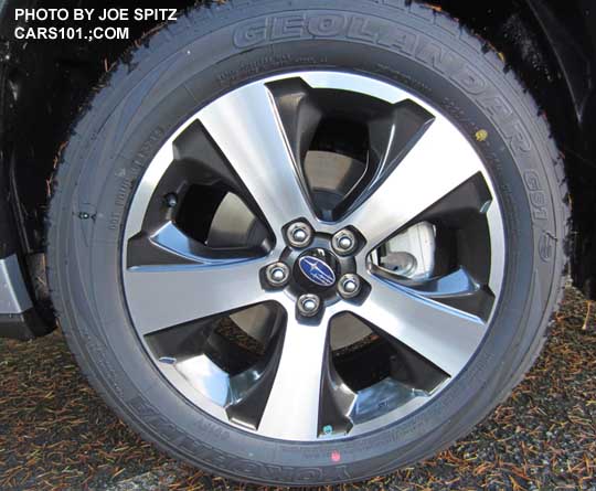 2016 Crosstrek Hybrid aero design 17" alloy wheel