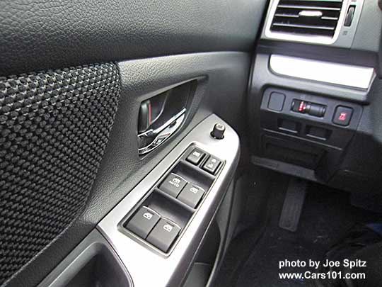 2017 Crosstrek Premium driver's door with silver dash trim