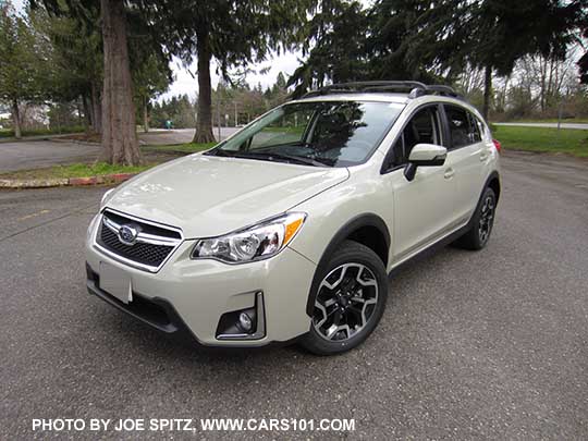 2017 Subaru Crosstrek Premium, Desert Khaki color shown