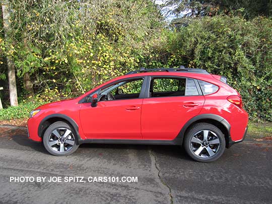 2017 Subaru Crosstrek Premium Special Edition, pure red color