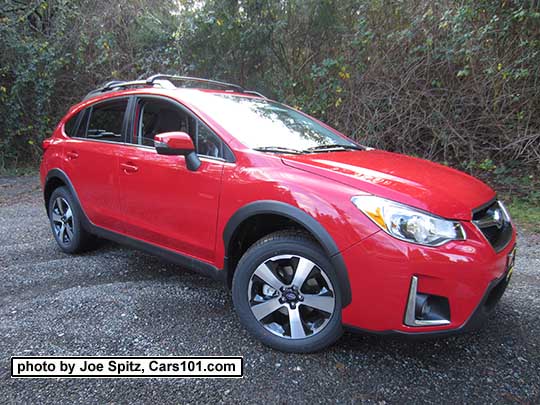 2017 Subaru Crosstrek Premium Special Edition, pure red color