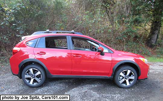 2017 Subaru Crosstrek Premium Special Edition, pure red color