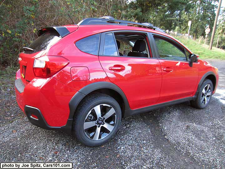 2017 Subaru Crosstrek Premium Special Edition, pure red color