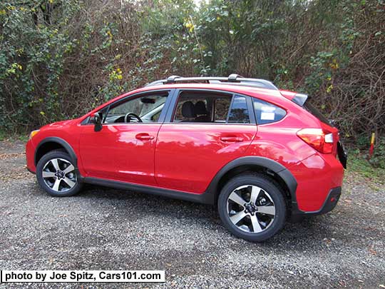 2017 Subaru Crosstrek Premium Special Edition, pure red color