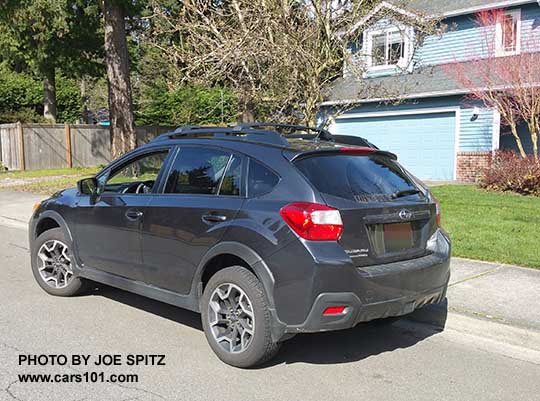 2017 dark gray Subaru Crosstrek