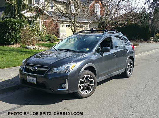 2017 dark gray Subaru Crosstrek