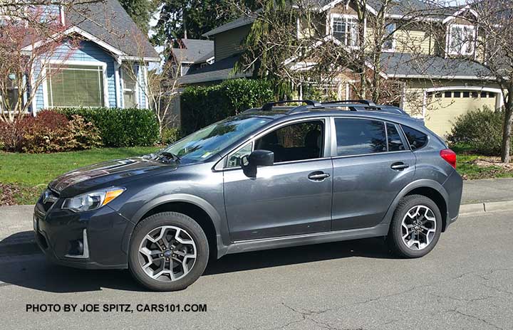 2017 dark gray Subaru Crosstrek