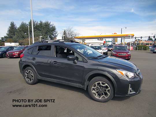 2017 dark gray Subaru Crosstrek