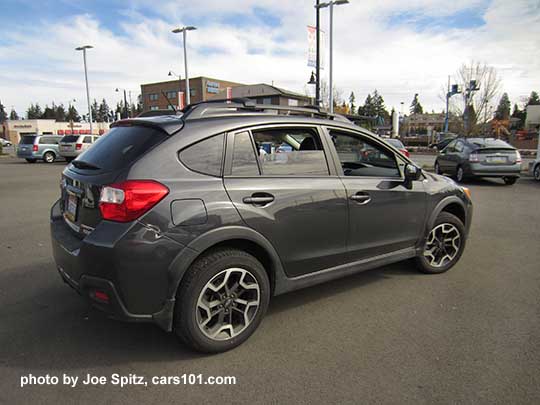 2017 dark gray Subaru Crosstrek