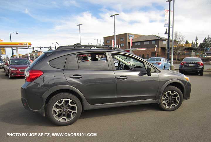 2017 dark gray Subaru Crosstrek