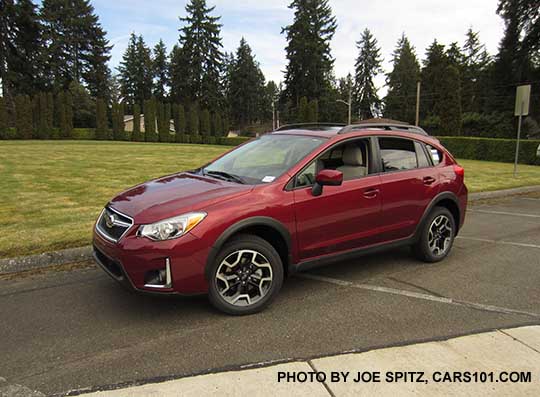 2017 Venetian Red Subaru Crosstrek