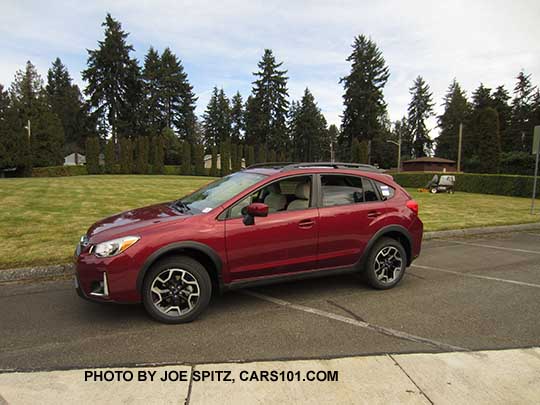 2017 Venetian Red Subaru Crosstrek