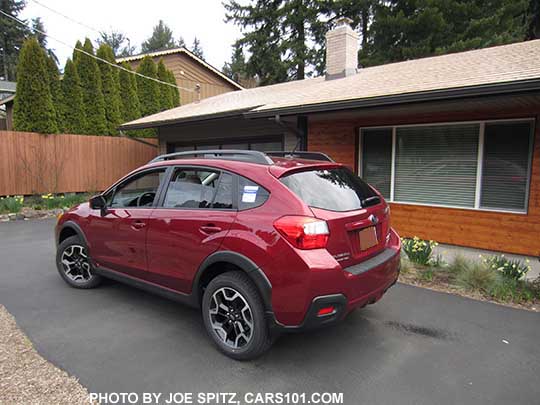 2017 Venetian Red Subaru Crosstrek