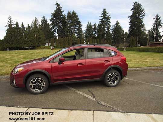 2017 Venetian Red Subaru Crosstrek