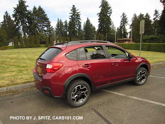 2017 Venetian Red Subaru Crosstrek