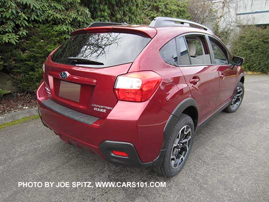 2017 Venetian Red Subaru Crosstrek