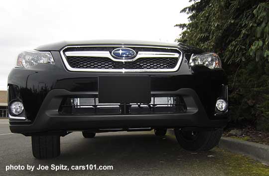 front view 2017 crystal black Subaru Crosstrek Premium