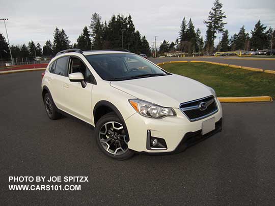 2017 crystal white Crosstrek