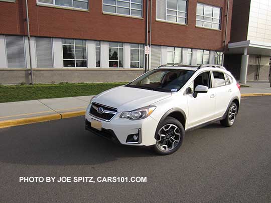 2017 crystal white Crosstrek