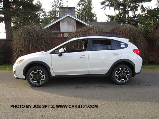 2017 crystal white Crosstrek