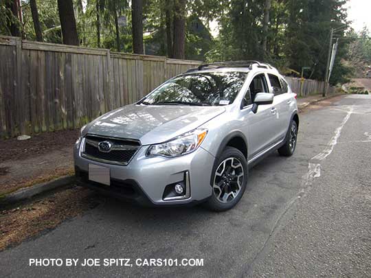 2017 ice silver Subaru Crosstrek