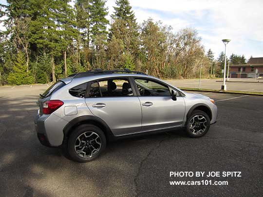 2017 ice silver Subaru Crosstrek