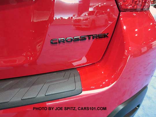 2017 Subaru Crosstrek Premium Special Edition black logos
