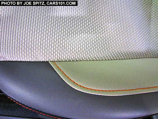 2017 Subaru Crosstrek Premium warm ivory cloth, ivory stitching